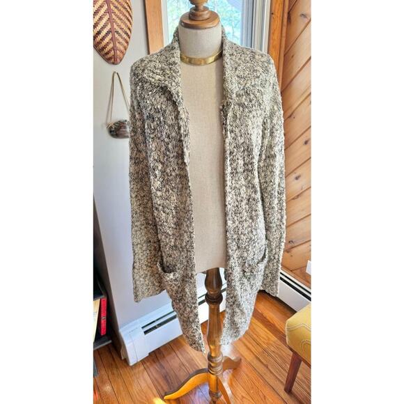 Vintage Maxi Collared Oversized Comfy Sweater - Picture 4 of 7